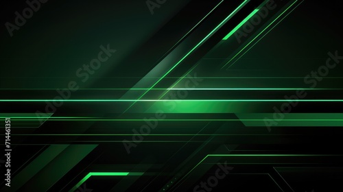 Green laser light abstract background