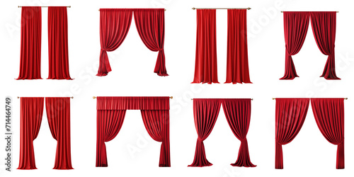 set collection curtain Artificial Intelligence Generative photo