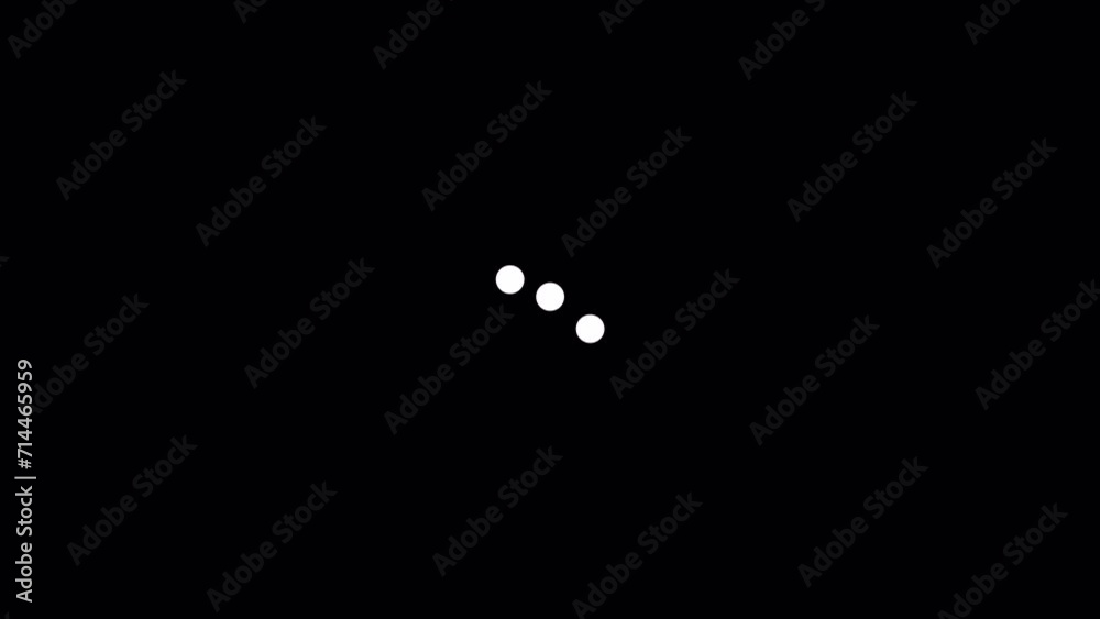 Loading Circle Animation, Animation of a loading spinning load wheel, Waiting for download, Buffering circle loading animation on a black background with alpha channel