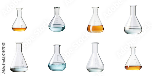 set collection lab bottle Artificial Intelligence Generative