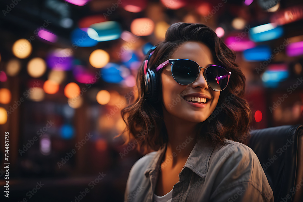 Enjoying the joyness of 3D glasses. Enjoying the joyness of 3D glasses.