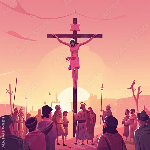 Vector Illustration of Good Friday