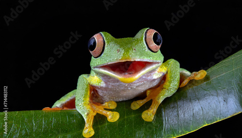 Frog Looking Surprised