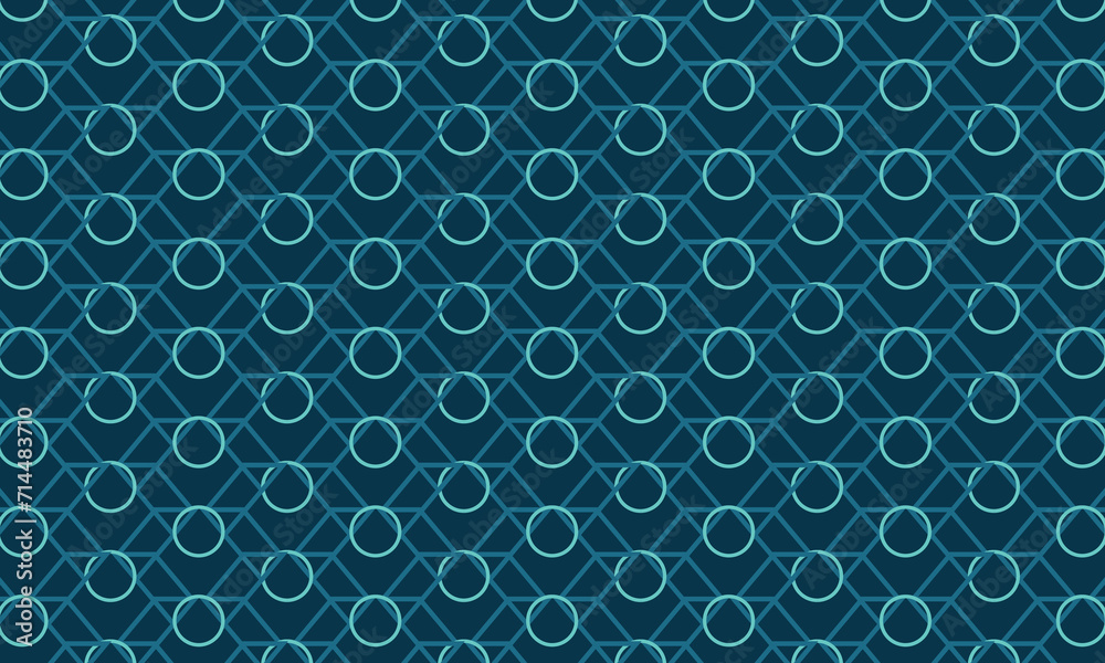 Dive into tranquility with this blue or mint geometric pattern. Perfect for adding a calm and stylish touch to your contemporary designs.