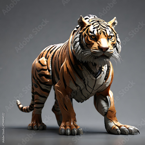 Minimalist Tiger © UtkuTR
