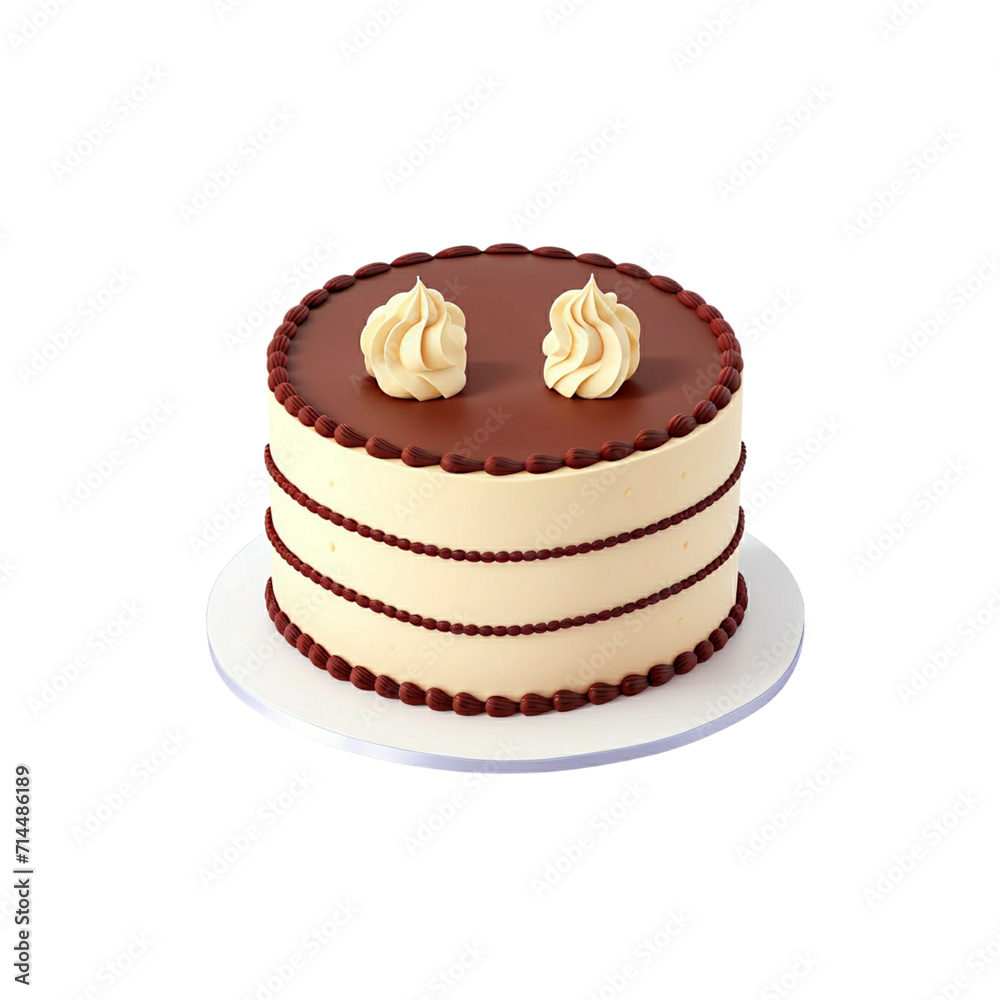chocolate cake with cream, cartoon, animation, ilustrasion, design, 3d, png chocolate cake with cream, cartoon, animation, ilustrasion, design, 3d, png