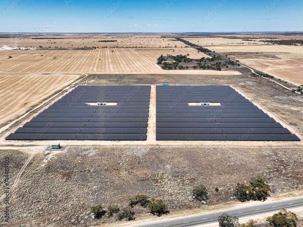 Large Scale Solar Farms in Victoria, Australia