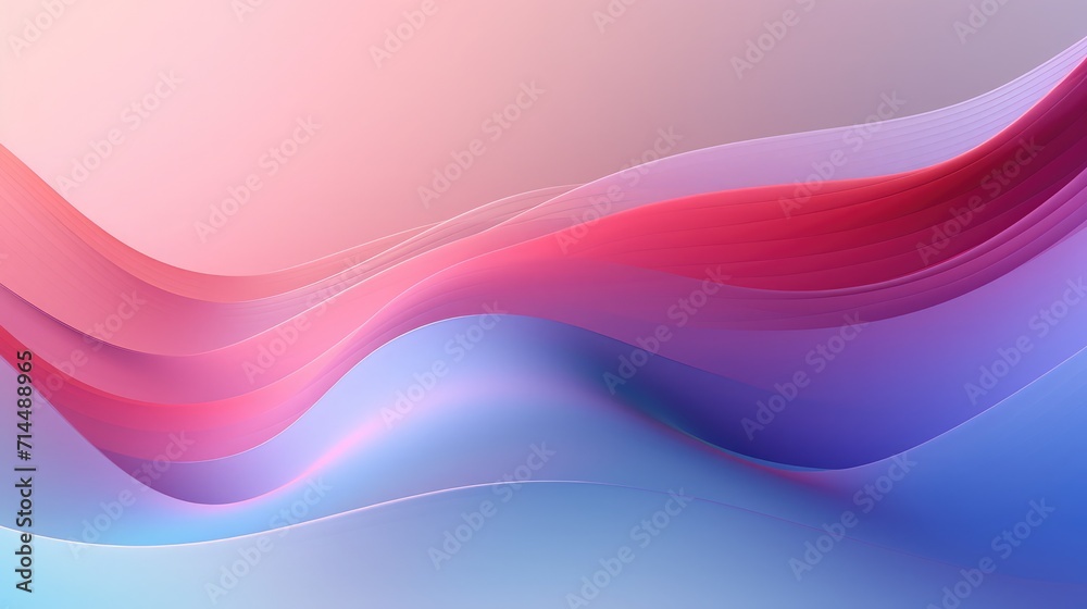 Background template wave gradient style