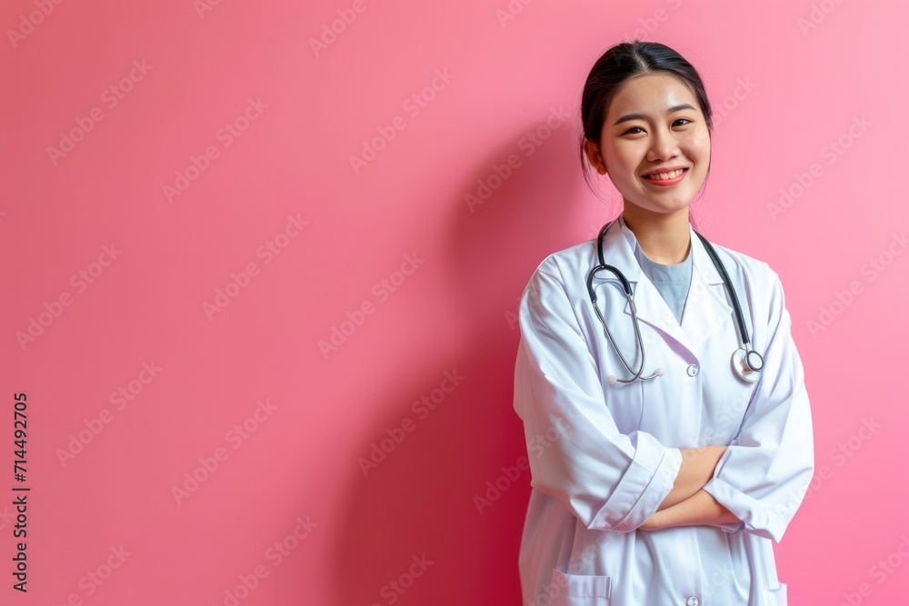 Photo of a smiling doctor Photo of a smiling doctor