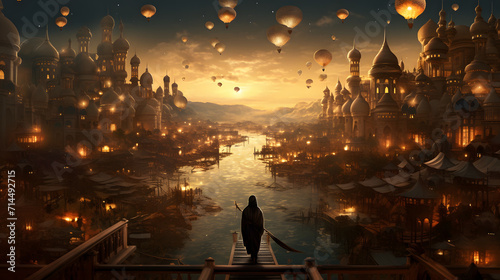 The sunset of Ramadhan