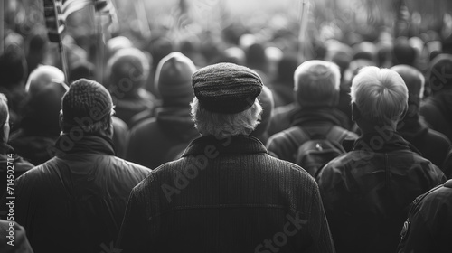 Protest - rally - militia - March - political polarization - civil war - strife and division 