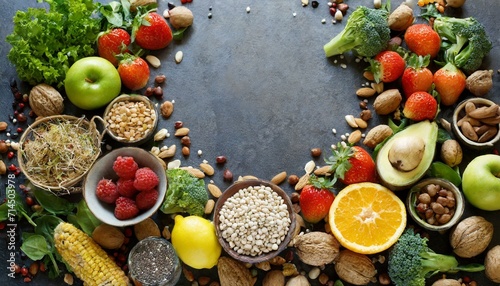 Healthful Mosaic: Framing the Diversity of Fresh and Nutrient-Packed Foods