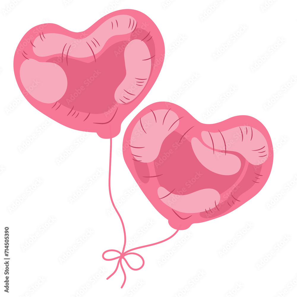 Pink valentine symbol