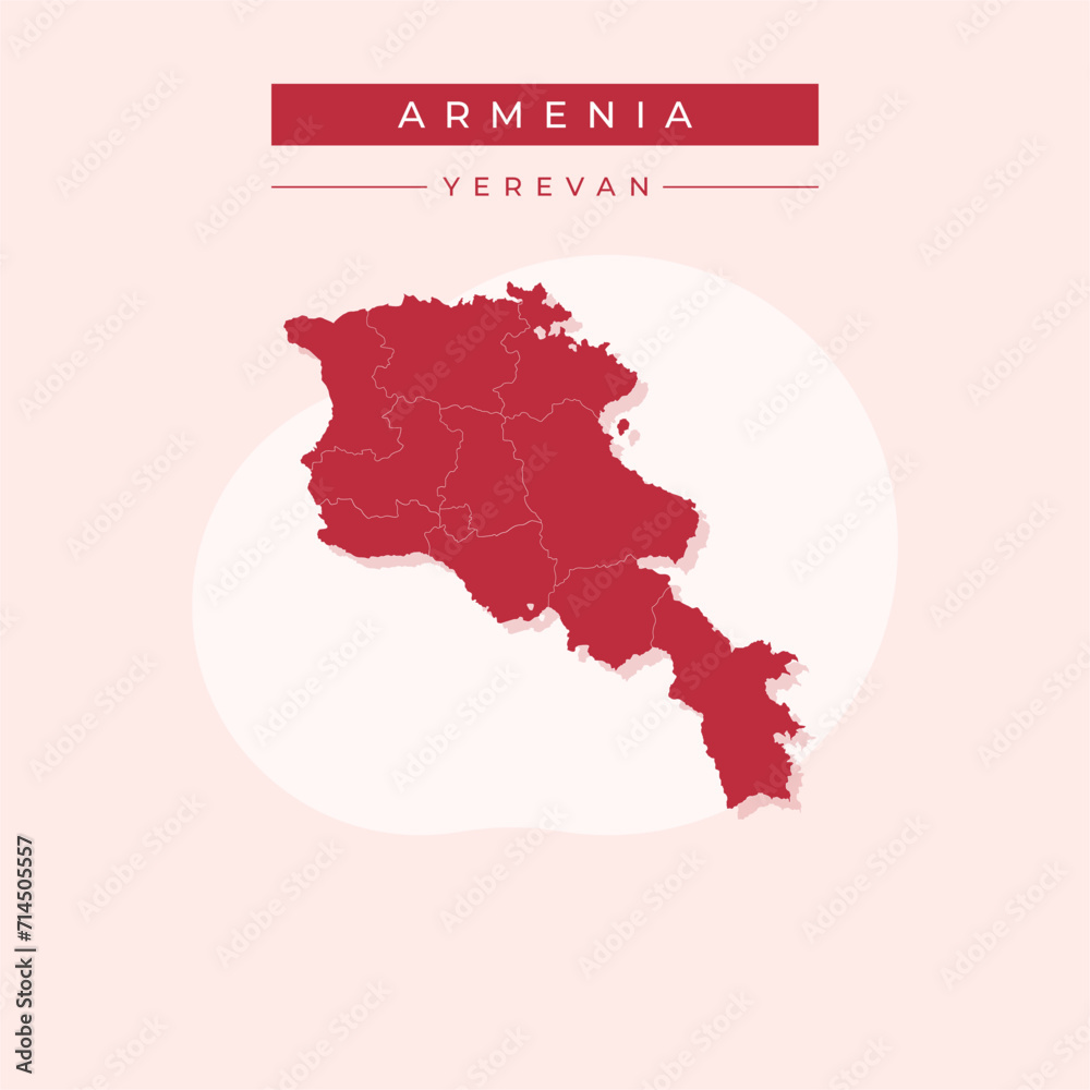 Vector illustration vector of Armenia map Asia Vector illustration vector of Armenia map Asia