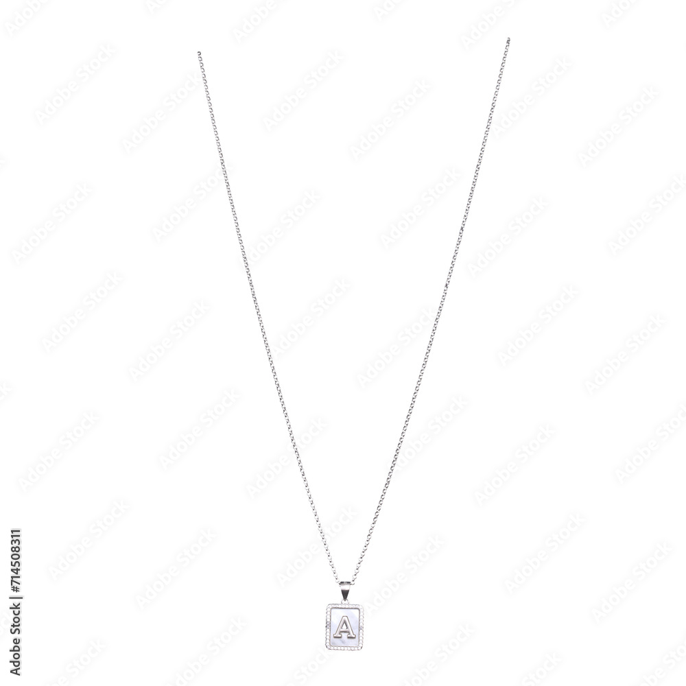 Silver pendant chain Silver pendant chain
