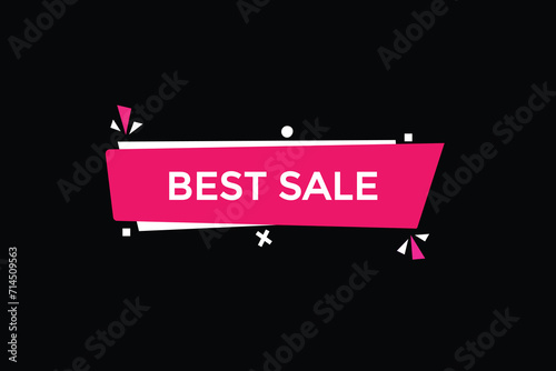 new website, click button learn best sale, level, sign, speech, bubble  banner
