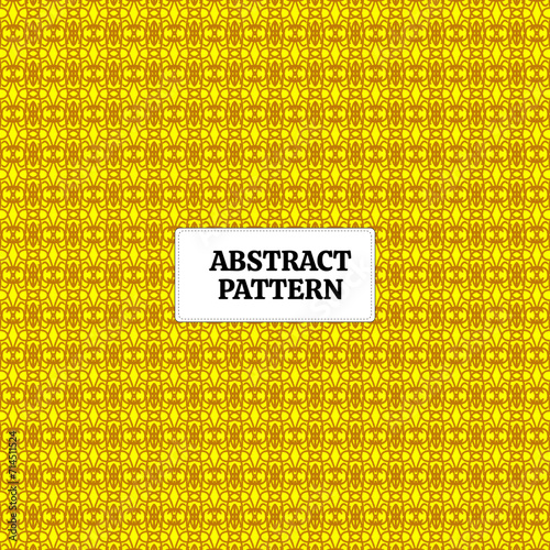 A yellow and brown pattern