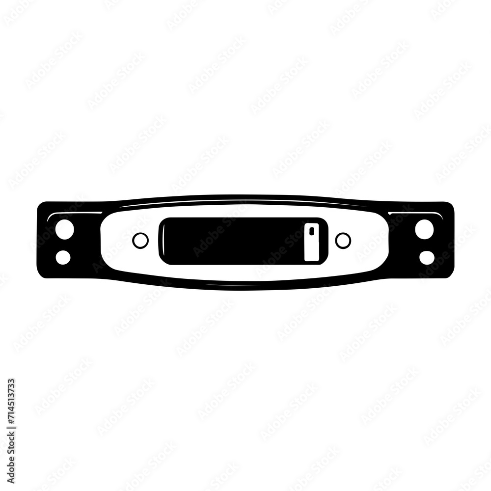 Fototapeta premium black and white indicator