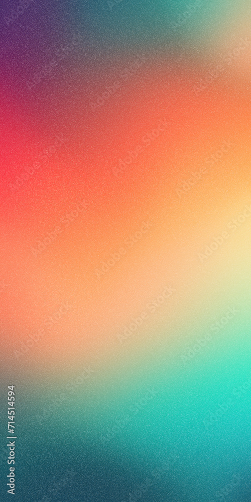 Orange teal green pink abstract grainy gradient background noise texture effect summer poster design. Color gradient . Rough grain grunge noise. Light spot shimmer. Design. Template. Orange teal green pink abstract grainy gradient background noise texture effect summer poster design. Color gradient . Rough grain grunge noise. Light spot shimmer. Design. Template.