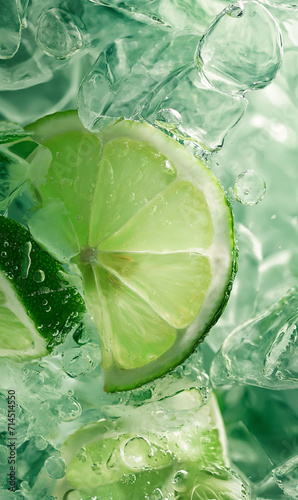 lime and ice