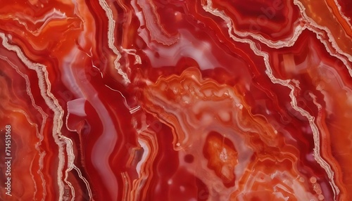 Red agate geode texture  photo