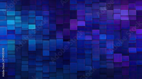 A grid pattern with shades of blue and purple