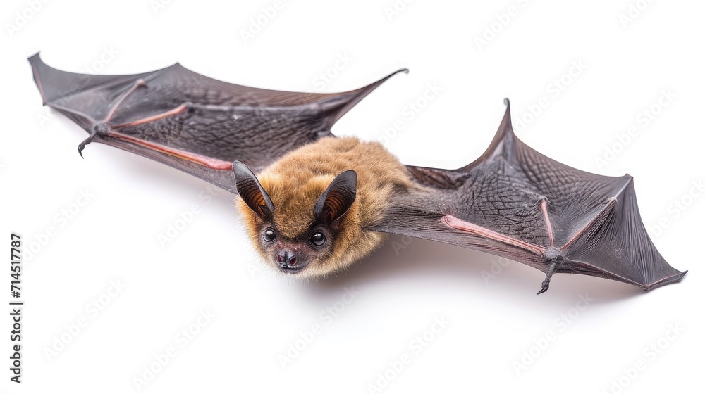Obraz premium bat on isolated white background.