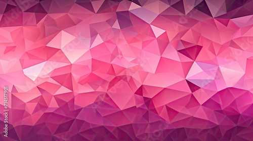 A pattern of triangles in shades of purple and pink