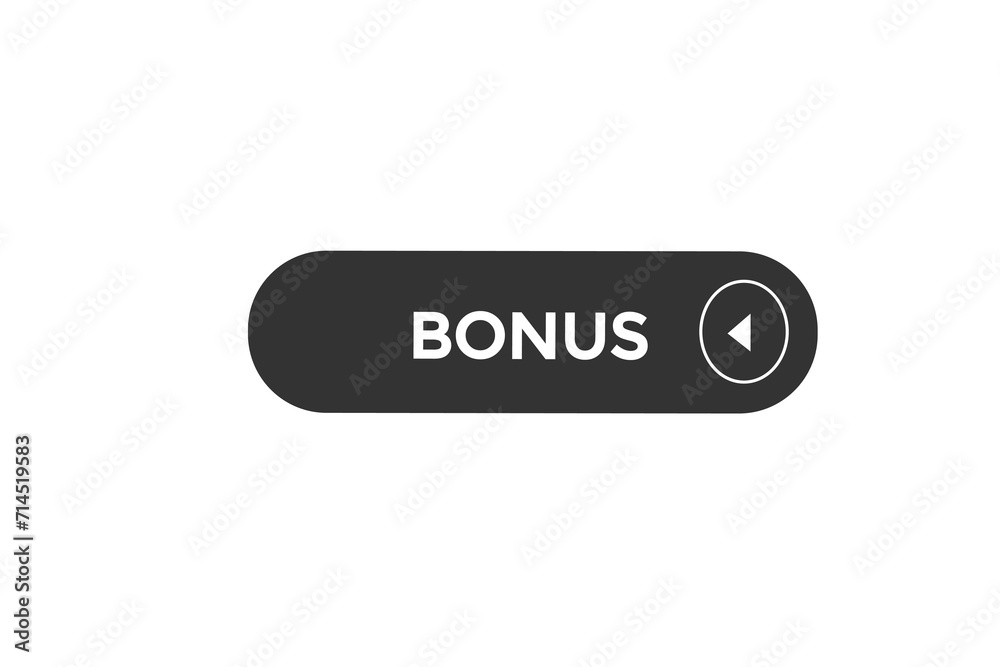 new website, click button learn bonus, level, sign, speech, bubble  banner
