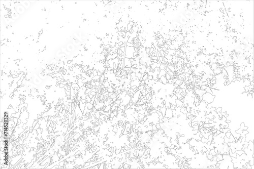 Crack on ground vector, Broken tiles mosaic pattern. texture interior background line art. set of graphics elements drawing for architecture and landscape design. cad material