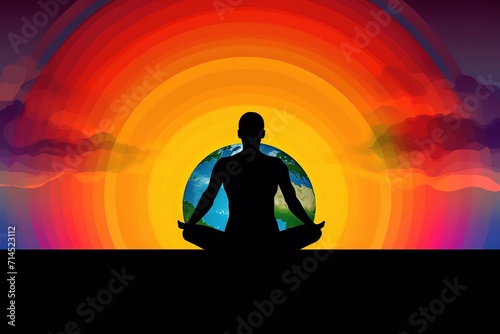 International Yoga Day. Yoga day concept. Yoga day Theme. Yoga day Background.