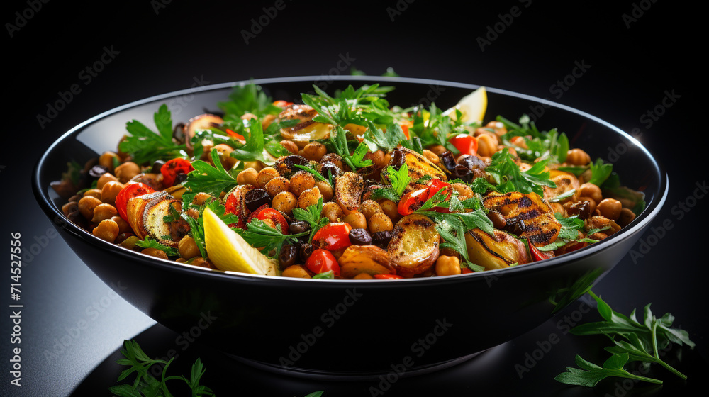salad with vegetables salad with vegetables