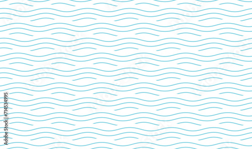 Background with seamless wave pattern