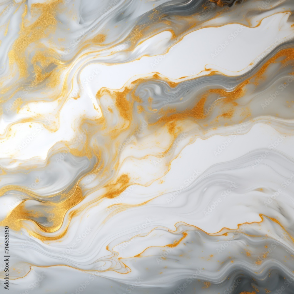 Marble texture with white and gray streaks and gold.