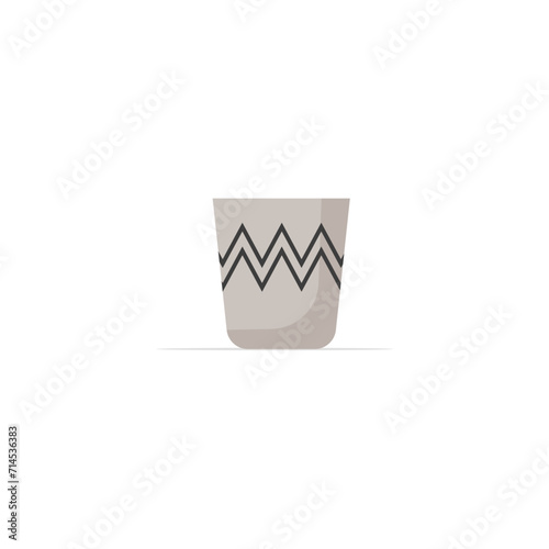 pot set with rope hanger plant