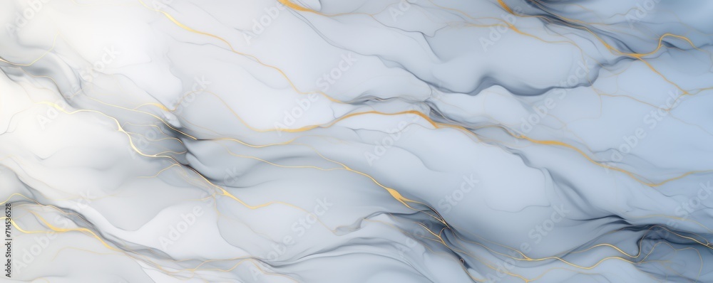 Fototapeta premium White marble with grey streaks. marble texture for tiles in the kitchen, bathroom, hallway, hall, living room or home interior