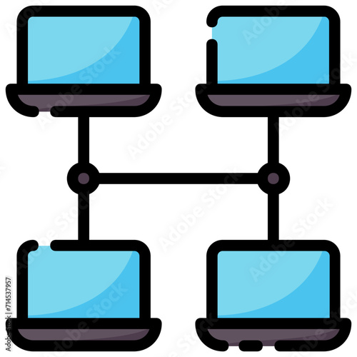 developers team filled outline vector icon