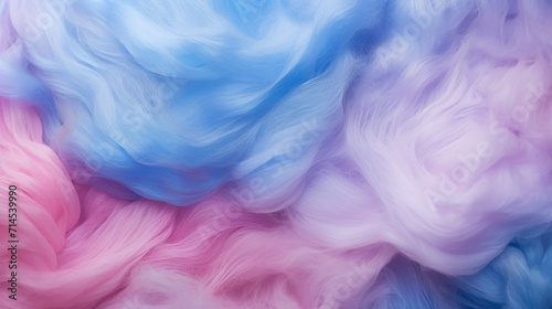 texture of cotton candy closeup photo