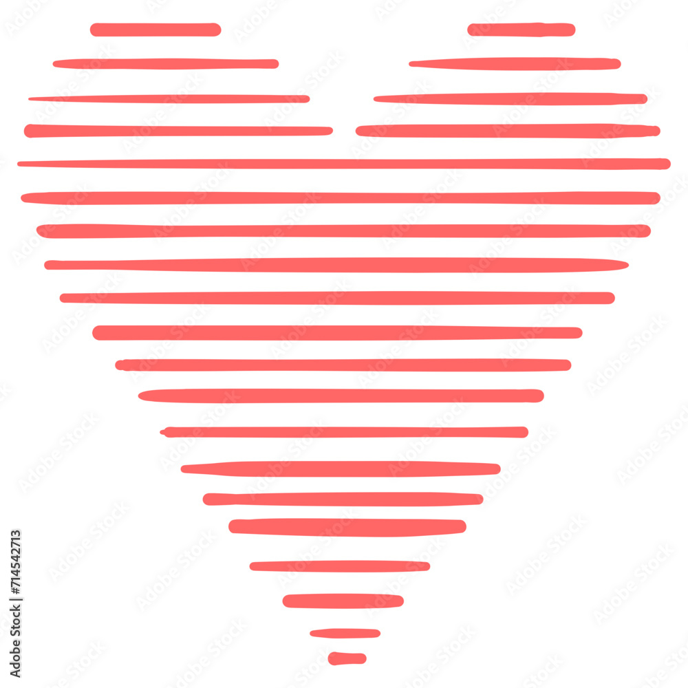 Hearts Flat Icon Vector Illustration Hearts Flat Icon Vector Illustration