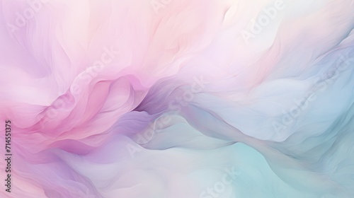 Delicate flowing waves in soft pastel hues. © E 