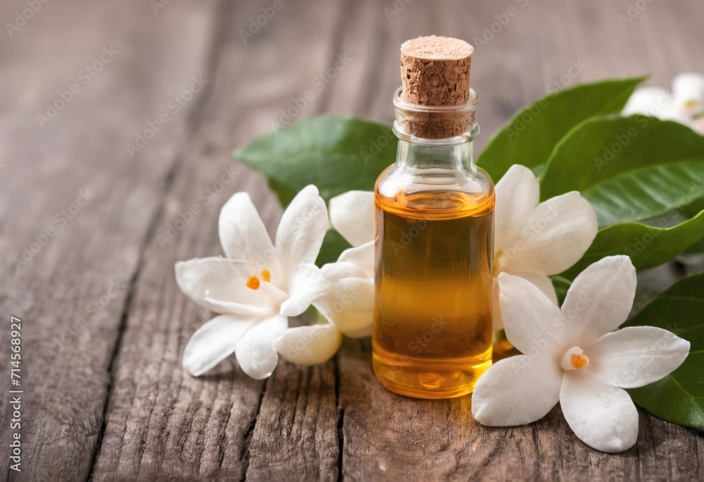 essential oil with lavender flowers essential oil with lavender flowers