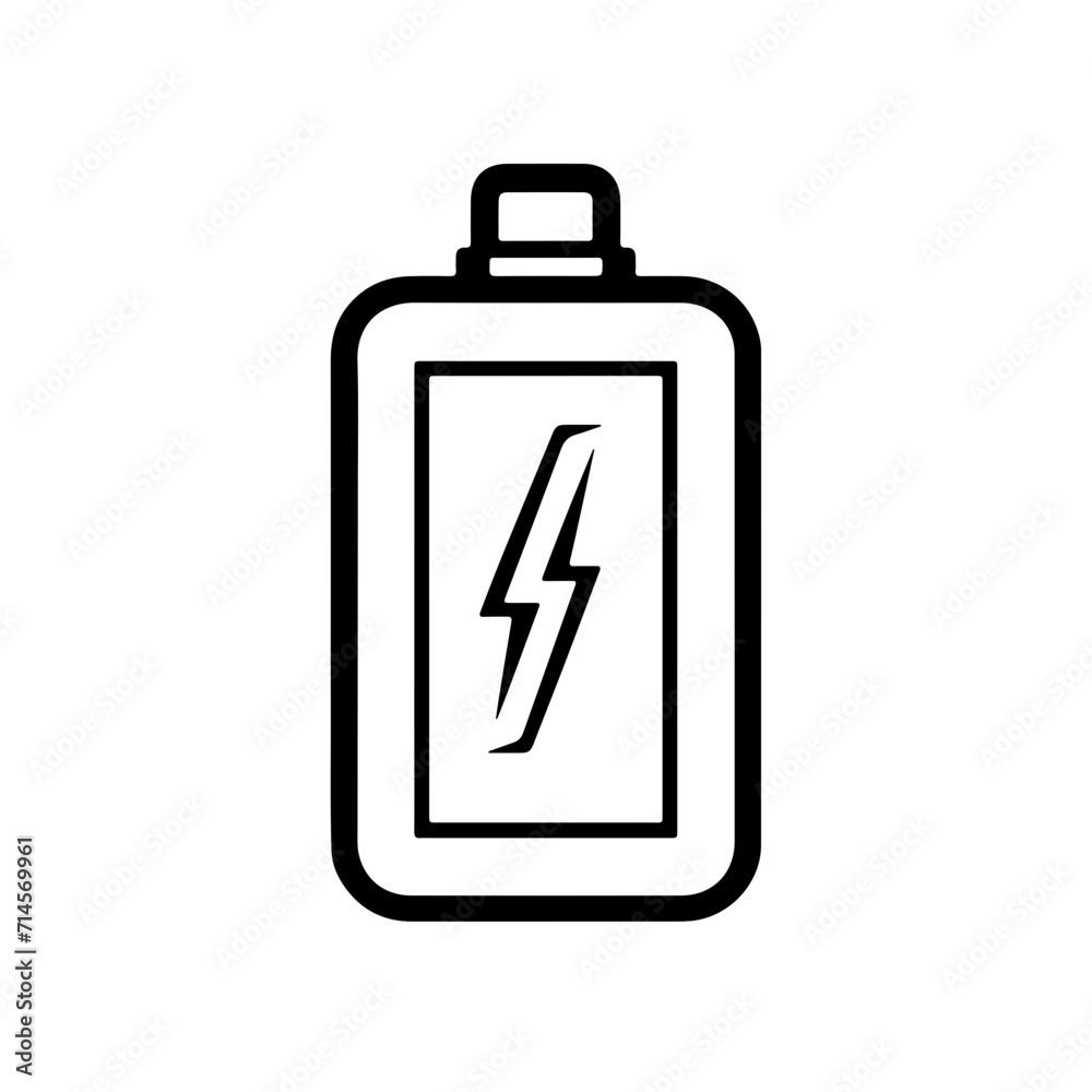 Minimalistic Battery Icon Minimalistic Battery Icon