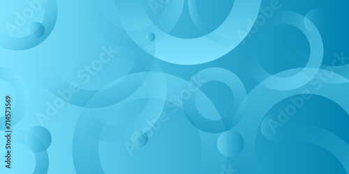 abstract blue background with circles. Abstract blue turquoise geometric vector background Vector abstract graphic design banner pattern presentation can be used for cover design, poster, advertising.