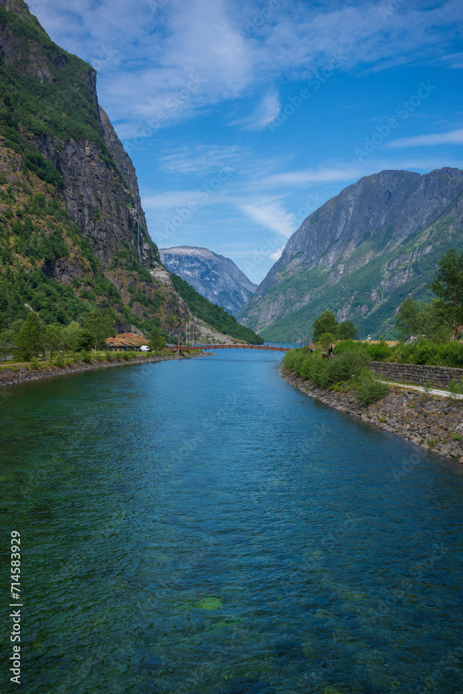 Valley River during a Norweign Summer