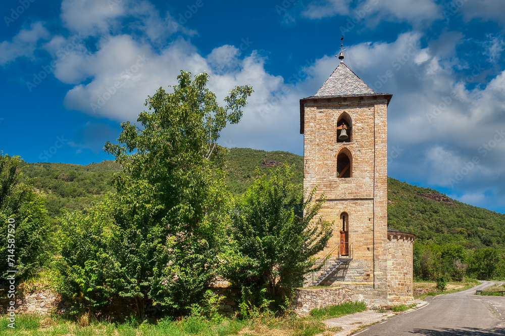Coll town in The Bohí Valley is the largest municipality in the Catalan region of Alta Ribagorza Coll town in The Bohí Valley is the largest municipality in the Catalan region of Alta Ribagorza
