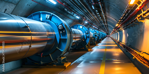 A Deep Dive into the Large Hadron Collider's Particle Acceleration Phenomena photo