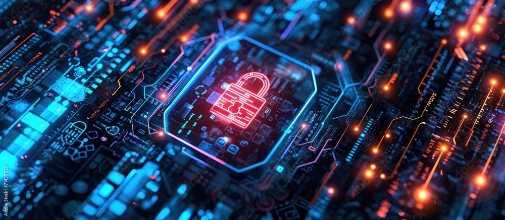 Secure access to personal information and Internet using encrypted user login and identification with cyber security. Secure access to personal information and Internet using encrypted user login and identification with cyber security.