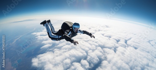 Skydiving Rush: Capturing the Exhilarating Thrill of Freefall in Adventure Sports