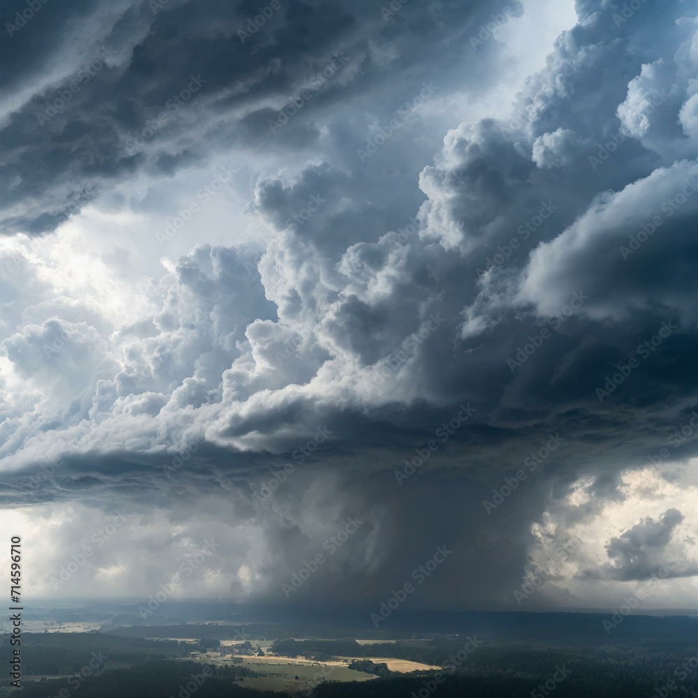 Obraz premium sky, clouds, cloud, blue, nature, storm, weather, cloudscape, dark, cloudy, rain, summer, sun, dramatic, light, day, heaven, overcast, white, stormy, backgrounds, atmosphere, wind, beautiful, outdoors