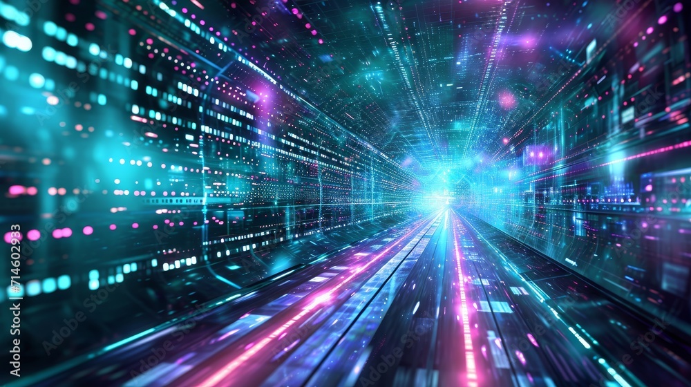 Cyber Odyssey: Journeying Through a Digital Dreamscape